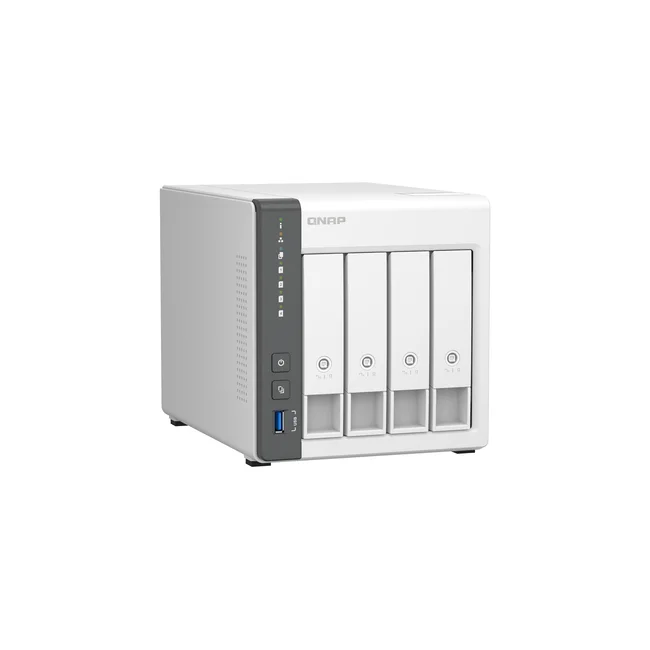 QNAP TS-433 NAS Tower ARM Cortex-A55 4 GB 0 TB QNAP Turbo System Blanco image 10