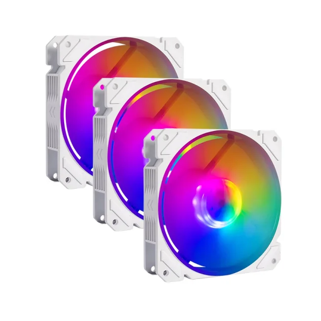 Balam Rush Eolox Blaze EX70KW Gabinete de la computadora Enfriador de aire 12 cm Blanco 1 pieza(s) image 3