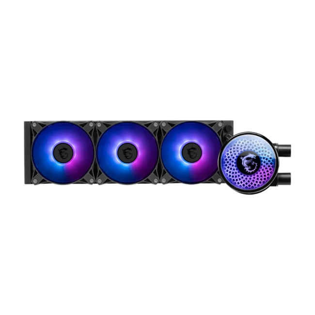 MSI MAG CORELIQUID A12 360 sistema de refrigeración de computadora Placa base, Procesador Refrigerador de líquidos todo en uno 12 cm Negro 1 pieza(s)