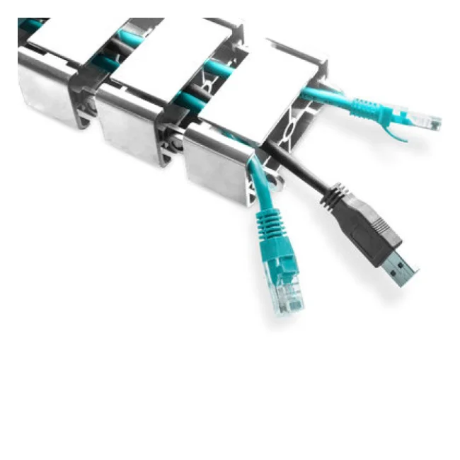 BRobotix ORGANIZADOR DE CABLES EN VERTICAL, PLATA image 6