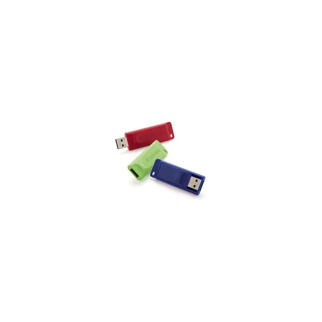Verbatim 16GB Store 'n' Go USB Flash Drive unidad flash USB USB tipo A 2.0 Azul, Verde, Rojo