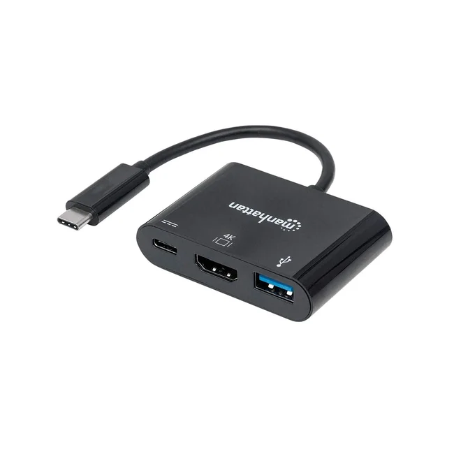 Manhattan Docking Station HDMI Convertidor USB Tipo-C