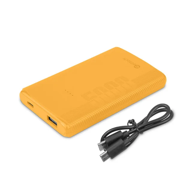 Getttech GBN-E5KCS-01 batería externa 5000 mAh Amarillo image 4