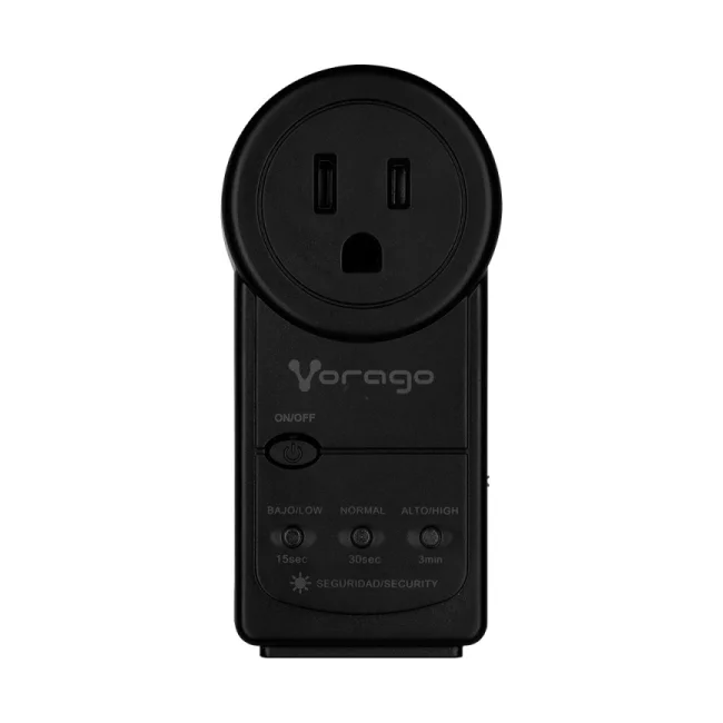 Vorago AVR-300 regulador de voltaje 1 salidas AC 120 V Negro image 2