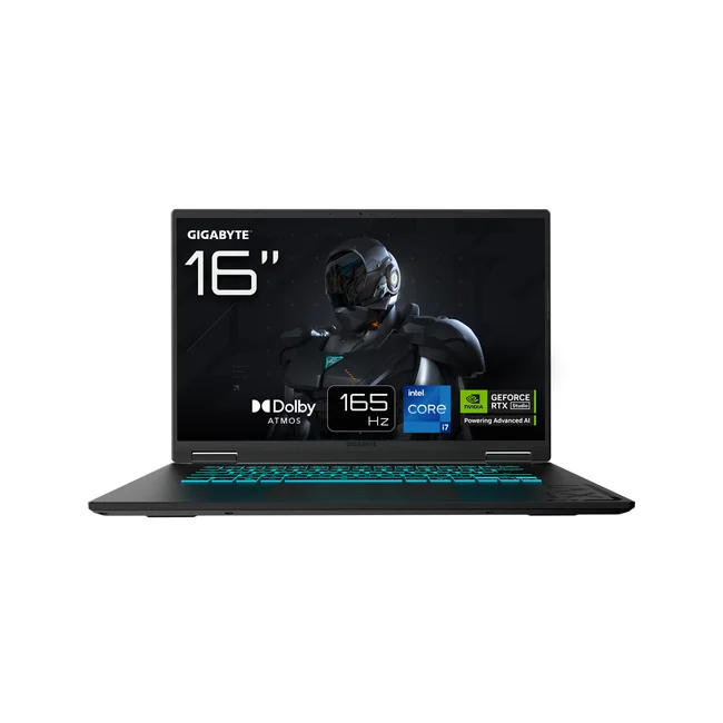 GIGABYTE Gaming A16 CTHI3LA893PH Intel® Core™ i7 i7-13620H Computadora portátil 40.6 cm (16") WUXGA 16 GB DDR5-SDRAM 1 TB SSD NVIDIA GeForce RTX 5050 Wi-Fi 6E (802.11ax) Windows 11 Home Negro image 2