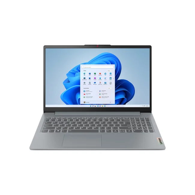 Lenovo IdeaPad Slim 3 15AMN8 AMD Ryzen™ 5 7520U Computadora portátil 39.6 cm (15.6") Pantalla táctil Full HD 8 GB LPDDR5-SDRAM 512 GB SSD Wi-Fi 6 (802.11ax) Windows 11 Home Inglés de EE.UU. Gris