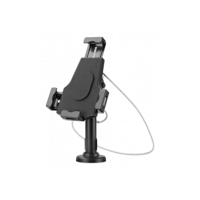 Manhattan Soporte para Tablet o iPad 2 en 1, soporte de escritorio con cerradura y soporte de montaje en pared