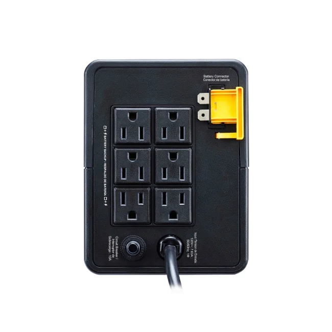 APC BVX900L-LM sistema de alimentación ininterrumpida (UPS) Línea interactiva 0.9 kVA 480 W 6 salidas AC image 5