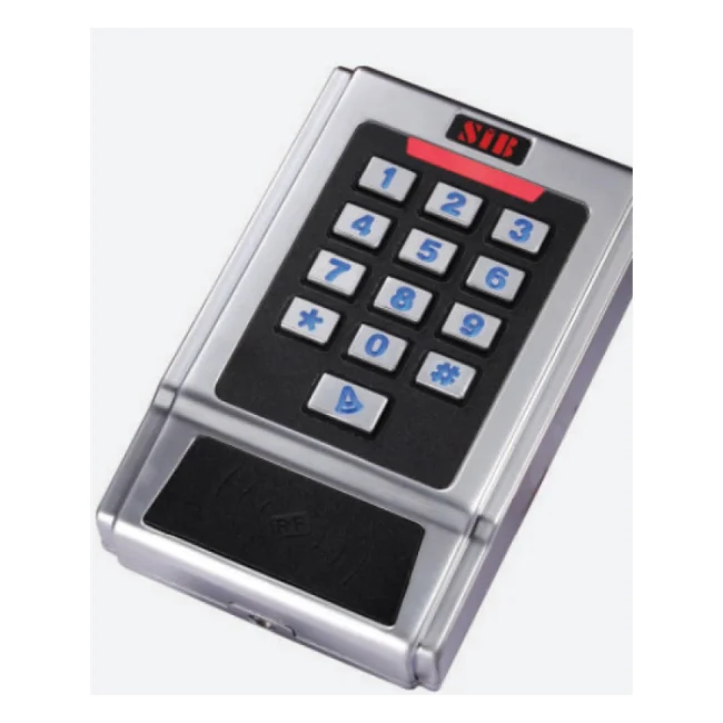 SIB CC3MF lector de control de acceso Lector de control de acceso básico Negro, Plata