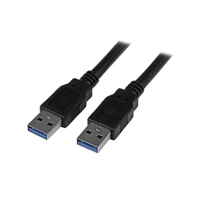 StarTech.com Cable de 1.8m USB 3.0 SuperSpeed A Macho a A Macho Color Negro