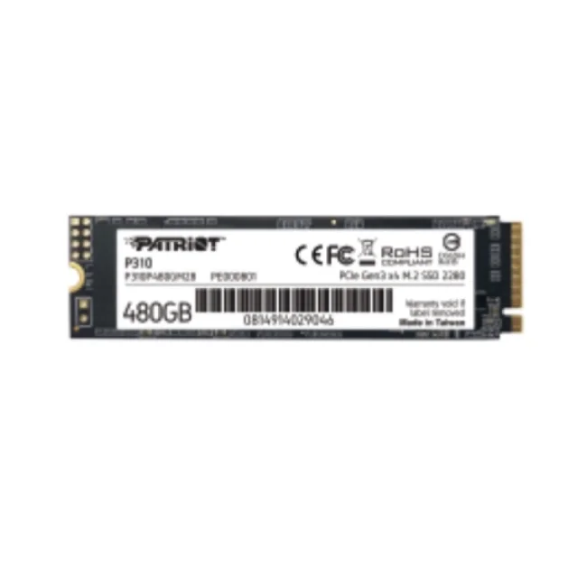 Patriot Memory P310 480 GB M.2 PCI Express 3.0 NVMe