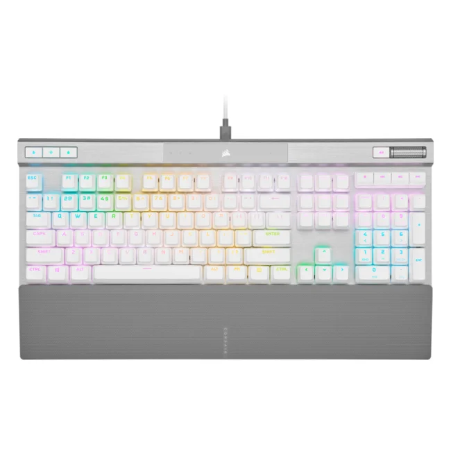 Corsair CH-910951A-NA teclado Juego USB Blanco