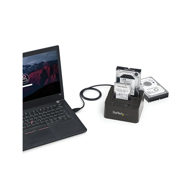 StarTech.com Docking Station de 2 Bahías - USB 3.1 a SATA - USB 3.1 (10 Gbps) - SATA I/II/III de 2.5/3.5" - Base de Acoplamiento SSD/HDD - de Intercambio en Caliente - Carga Superior image 6