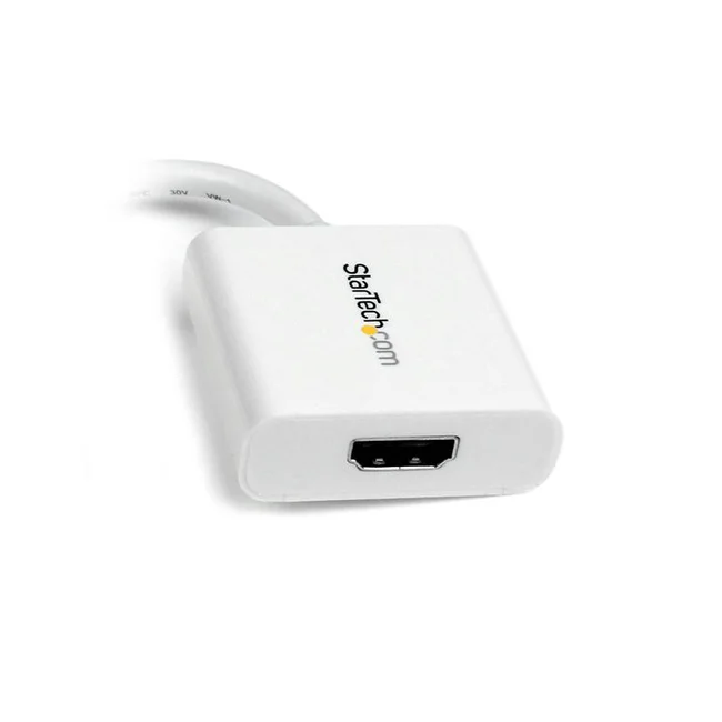 StarTech.com Adaptador Convertidor de Video Mini DisplayPort DP a HDMI - 1920x1200 - Pasivo - Blanco image 5