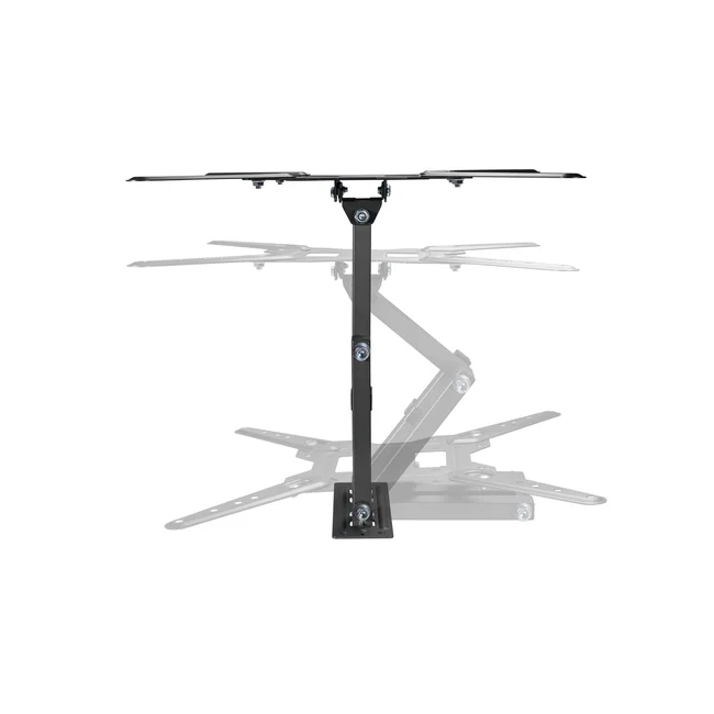 Manhattan Soporte con brazo articulado para pantalla de 23" a 55". Soporta una pantalla de 23" a 55" de hasta 30 kg (66 lbs.), +/-90° de giro, +3 a -10° de inclinación, brazo flexible que ahorra espacio, ideal para instalaciones en esquinas, negro image 8