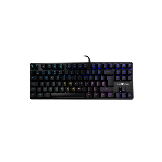 Game Factor KBG500 teclado USB QWERTY Español Negro