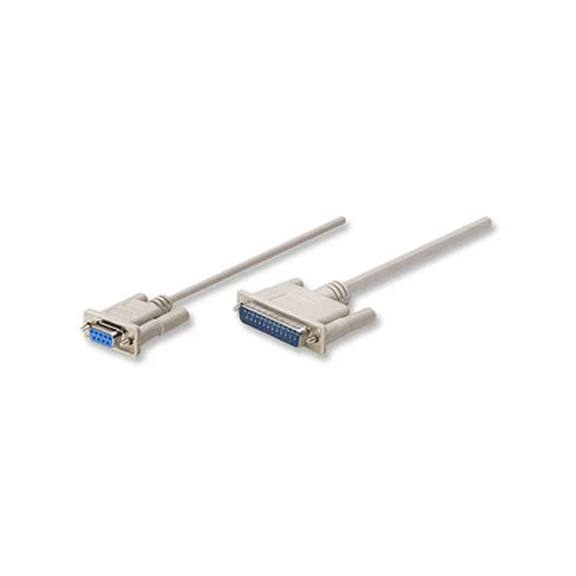 Manhattan 314770 cable serial Gris 1.8 m DB-9 DB-25 image 5