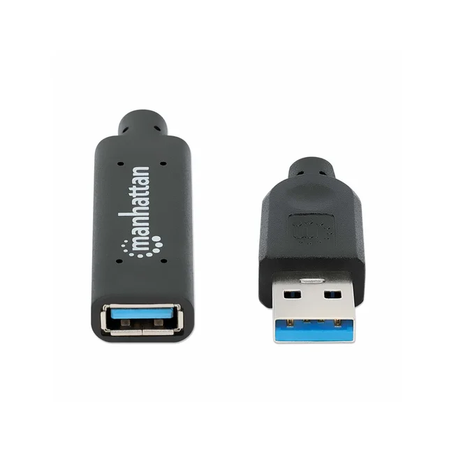 Manhattan 153737 cable USB USB 3.2 Gen 1 (3.1 Gen 1) 5 m USB A Negro image 6