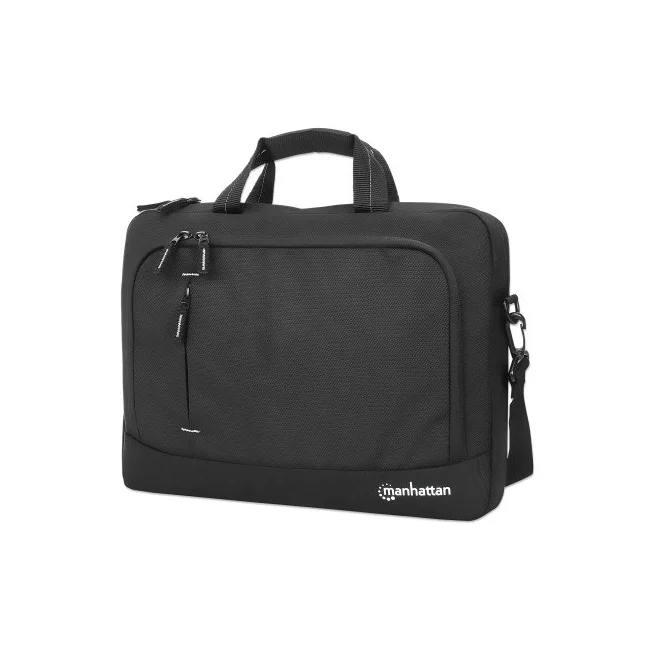 Manhattan 440363 maletín para laptop 35.8 cm (14.1") Bolsa tipo mensajero Negro