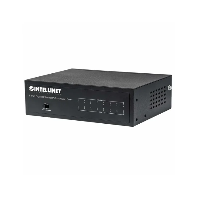Intellinet Switch PoE+ Gigabit Ethernet de 8 puertos