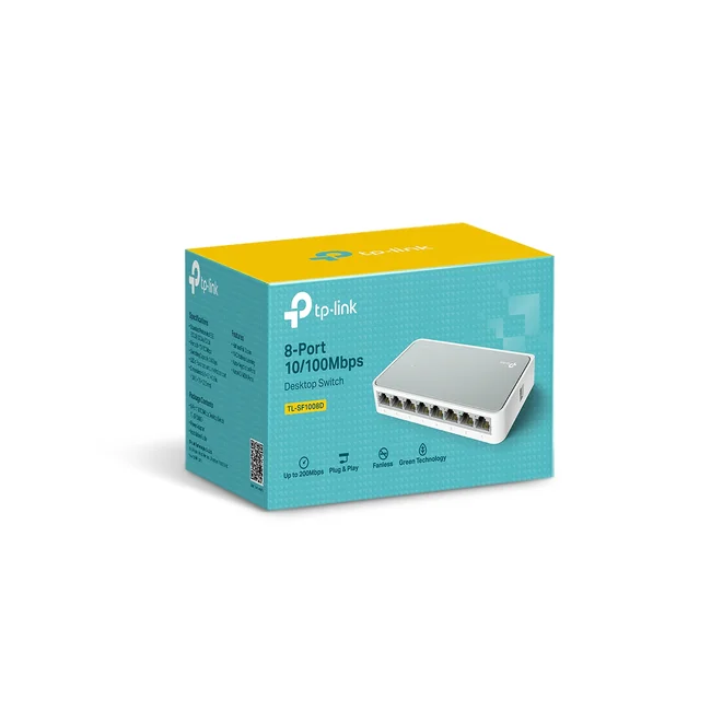 TP-Link TL-SF1008D dispositivo de redes No administrado Fast Ethernet (10/100) Blanco image 14