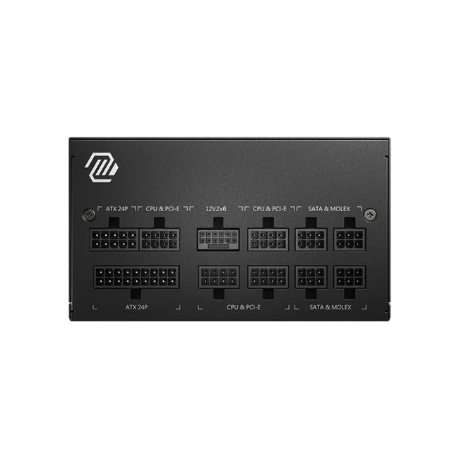 MSI MAG A850GL PCIE5 unidad de fuente de alimentación 850 W 20+4 pin ATX ATX Negro image 7