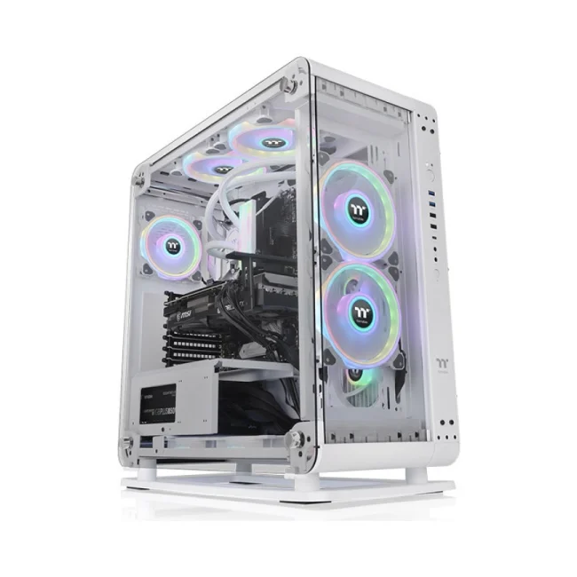 Thermaltake Core P6 Tempered Glass Snow Mid Tower Midi Tower Blanco