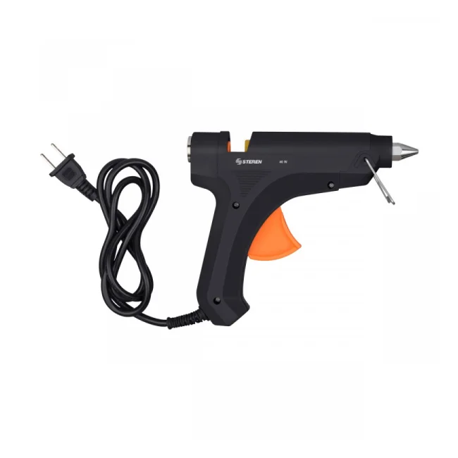 Steren HER-245 pistola de pegamento caliente y bolígrafo Negro image 4