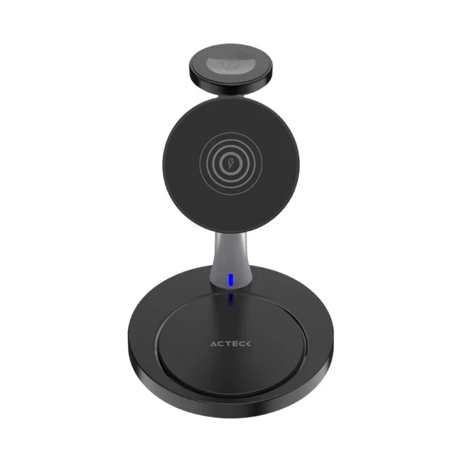 Acteck Energon S-Mate CI740 Audífonos, Smartphone, Reloj inteligente Negro USB Cargador inalámbrico Interior image 9