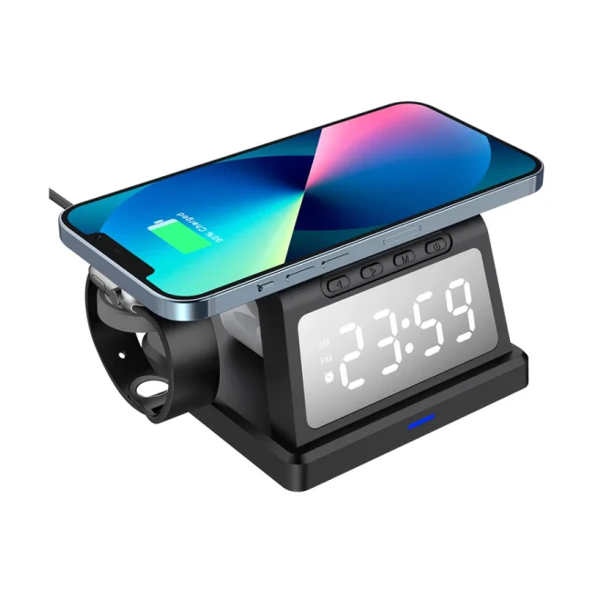 Acteck Energon S-Mate CI730 Audífonos, Smartphone, Reloj inteligente Negro USB Cargador inalámbrico Interior image 5