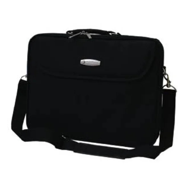 TechZone TZEST01N maletín para laptop 39.1 cm (15.4") Negro