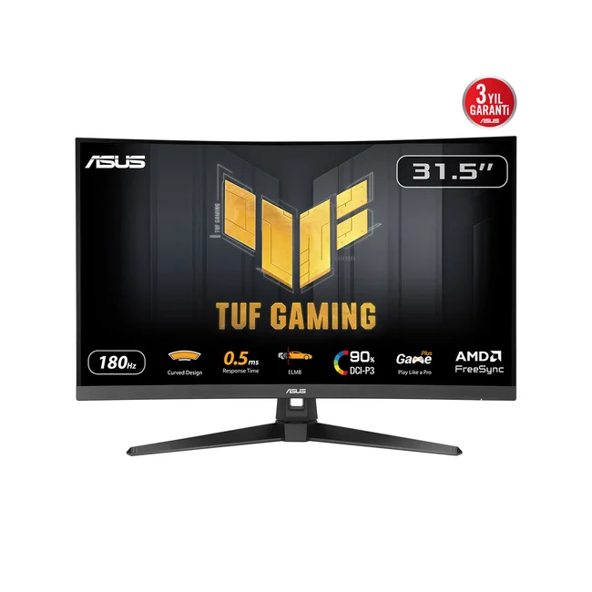 ASUS TUF Gaming VG32WQ3B monitor de computadora 80 cm (31.5") 2560 x 1440 Pixeles Quad HD LED Negro image 3