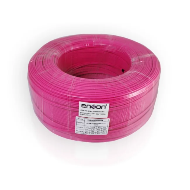 Enson ENS-JUMP3000MM4 InfiniBand/fibre optic cable 300 m Rosa image 2