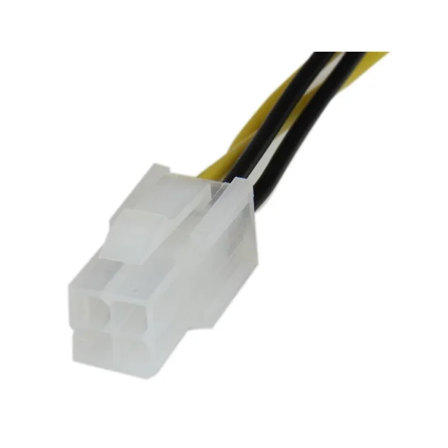 StarTech.com Cable 20cm ATX Extensión Macho a Hembra 4 Pines de Placa Madre Corriente Poder Interno P4 image 5
