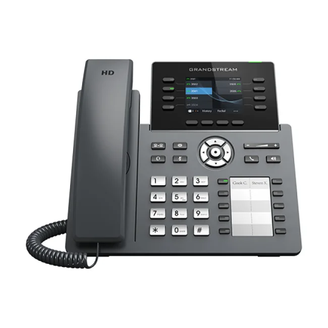 Grandstream Networks GRP2634 teléfono IP Negro 8 líneas TFT Wifi