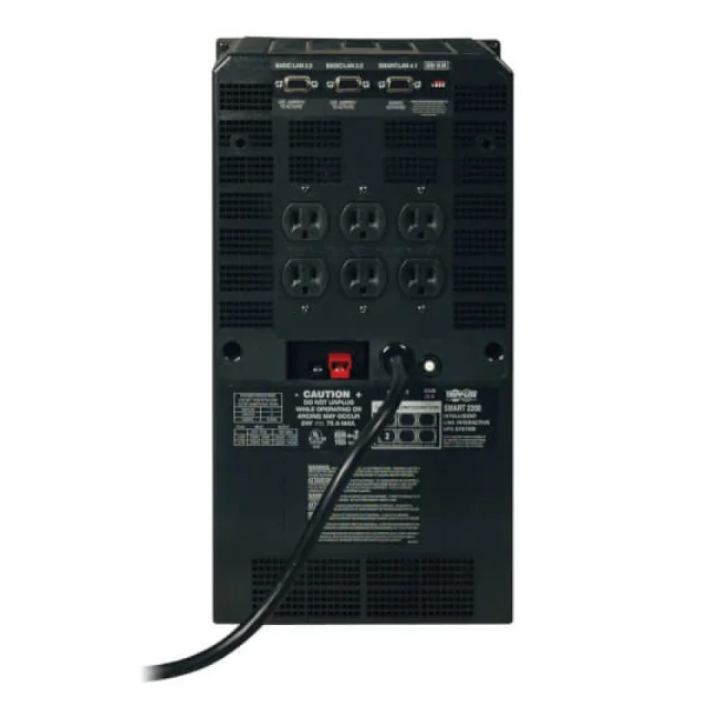 Tripp Lite SMART2200NET UPS interactivo SmartPro de 120V 2.2kVA 1.7kW, torre, operación prolongada, 3 puertos DB9 image 5