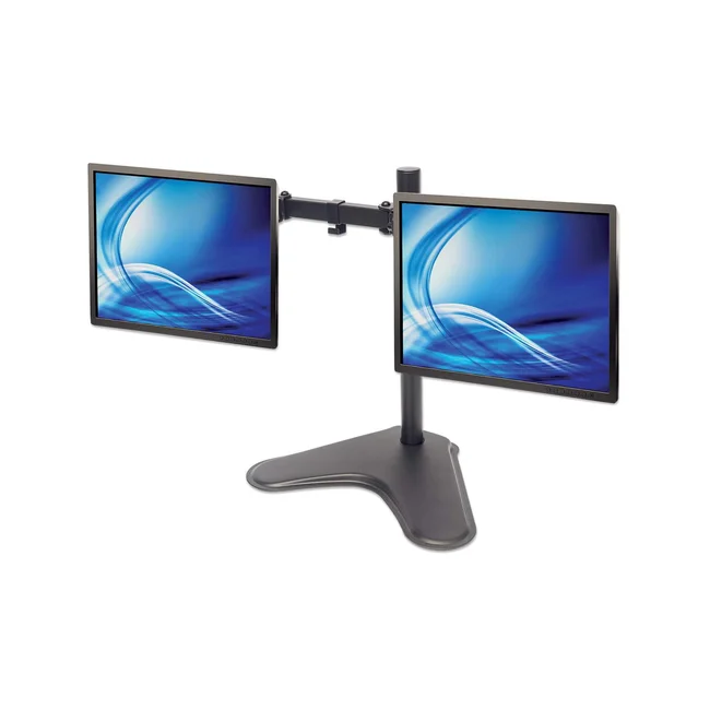 Manhattan Soporte para dos monitores, movimiento con brazos de doble articulación image 6