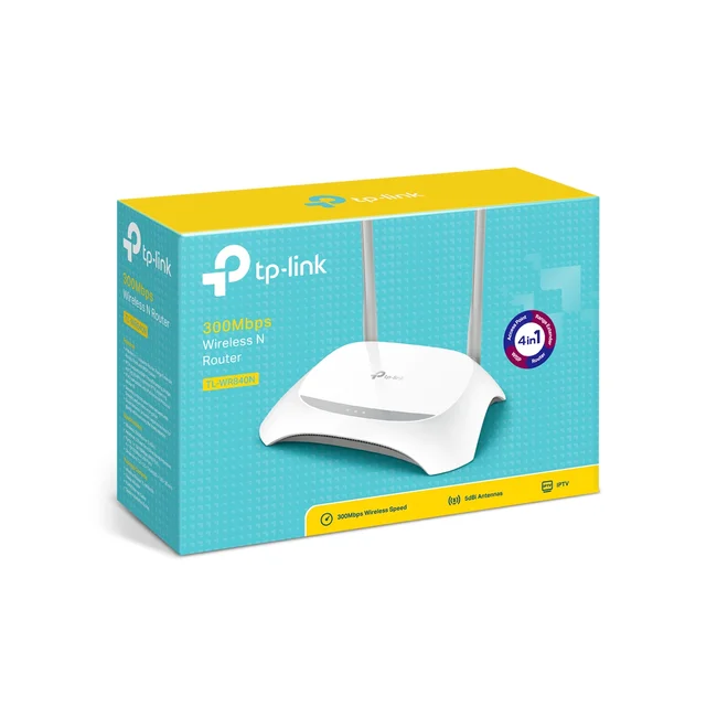 TP-Link TL-WR840N router inalámbrico Ethernet rápido Banda única (2,4 GHz) Gris, Blanco image 16
