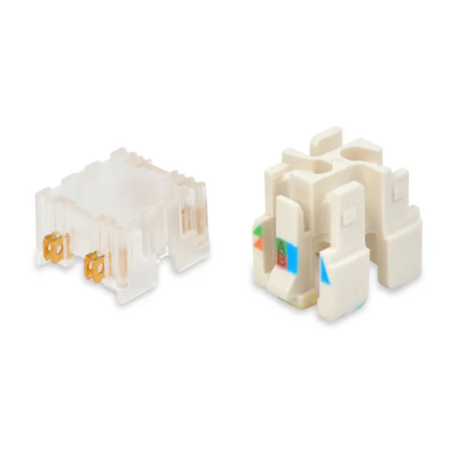 Belden RVUCOEW-B50 conector Transparente, Blanco
