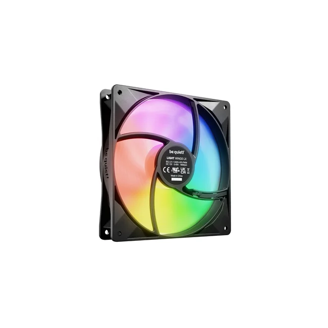 be quiet! LIGHT WINGS LX 140mm PWM high-speed Gabinete de la computadora Ventilador 14 cm Negro 1 pieza(s) image 6