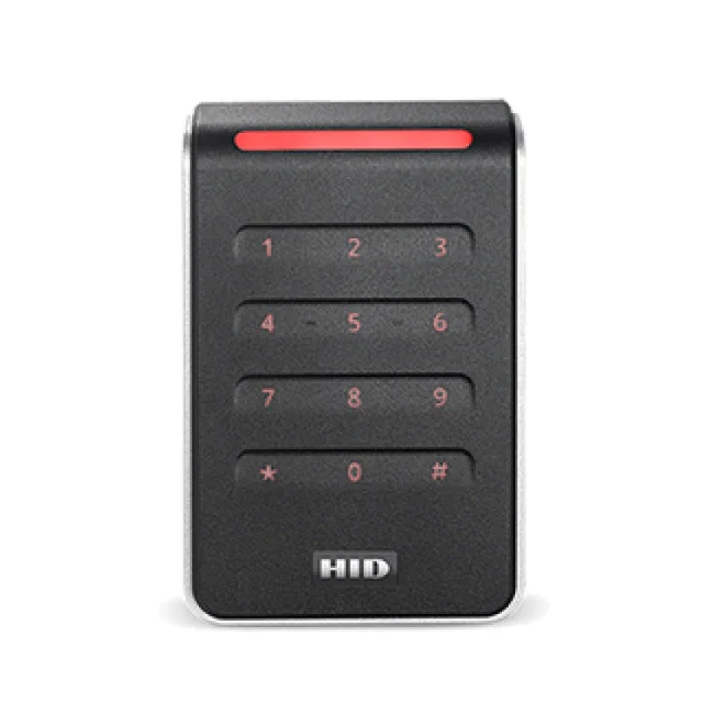 HID Identity Signo 40K Lector de control de acceso básico Plata, Negro