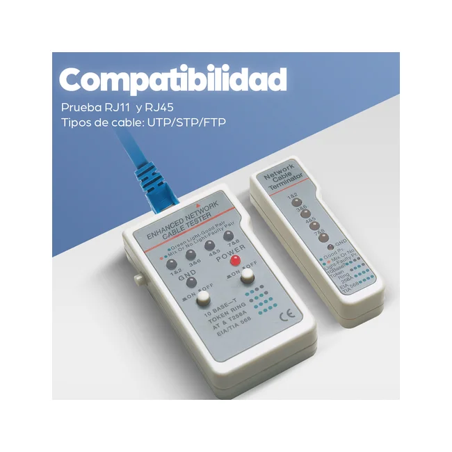Intellinet Probador de Cables Multifuncional image 12
