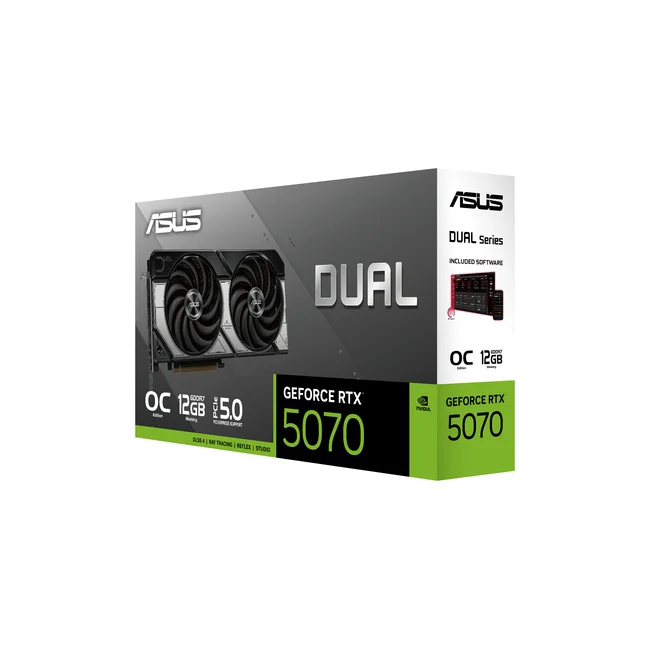 ASUS Dual -RTX5070-O12G NVIDIA GeForce RTX 5070 12 GB GDDR7 image 9