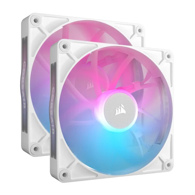 Corsair iCUE LINK RX140 RGB Gabinete de la computadora Ventilador 14 cm Blanco 2 pieza(s) image 3