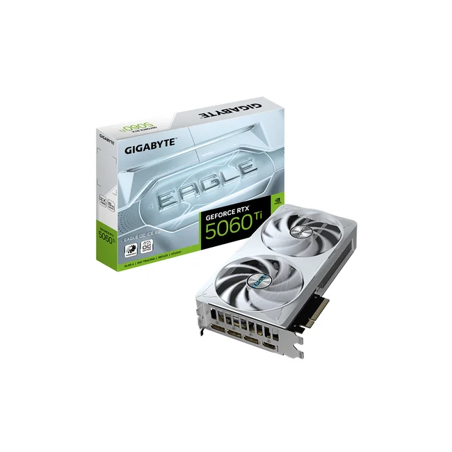 GIGABYTE GeForce RTX 5060 Ti EAGLE OC ICE 8G NVIDIA 8 GB GDDR7