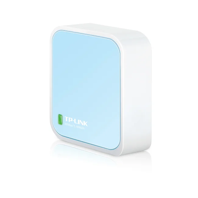 TP-Link TL-WR802N router inalámbrico Ethernet rápido Banda única (2,4 GHz) Azul, Blanco image 2