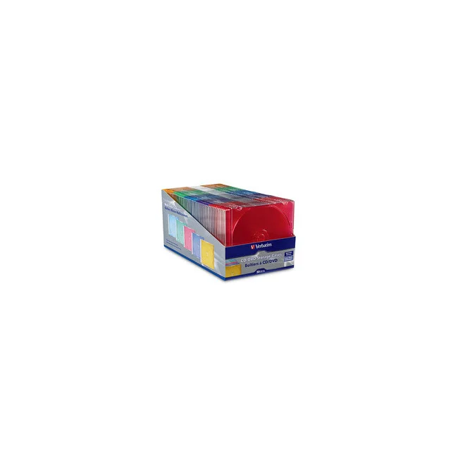 Verbatim CD/DVD Slim cases Matriz de almacenamiento Cartucho de cinta