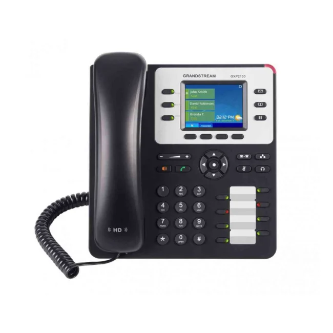 Grandstream Networks GXP2130 v2 teléfono IP Negro, Gris 3 líneas TFT