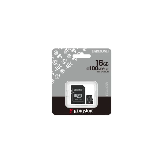 Kingston Technology Industrial 16 GB MicroSDHC UHS-I Clase 10 image 6