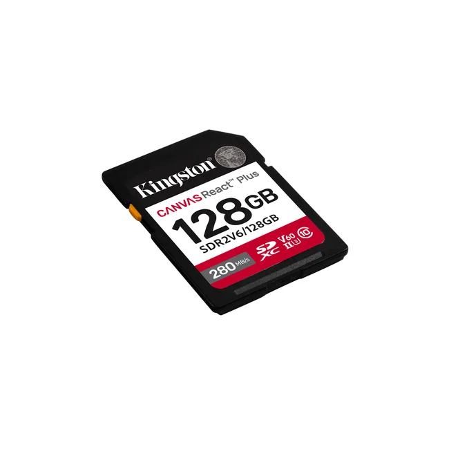 Kingston Technology Canvas React Plus 128 GB SDXC UHS-II Clase 10 image 3